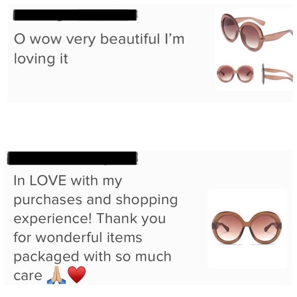 The Jackie O Oversized Round Sunglasses in Taupe - Picture 5 of 6